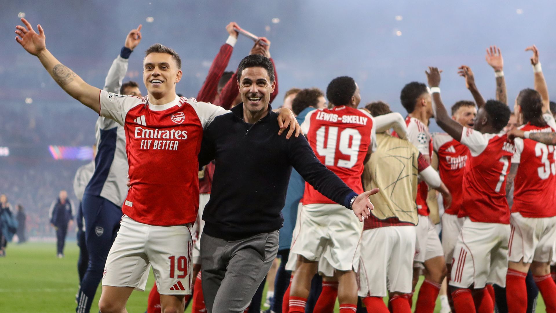 Arsenal juara Liga Champions dengan semangat baru