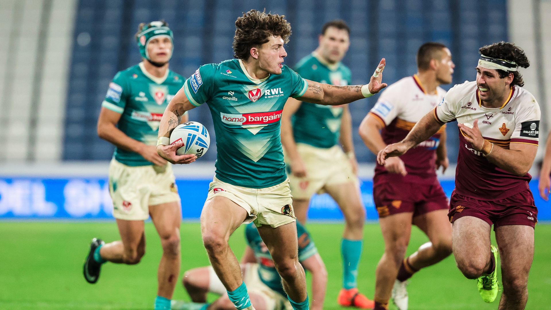 St Helens vs Huddersfield dalam kompetisi Super League